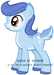 Size: 390x536 | Tagged: safe, artist:petraea, deer pony, original species, female, obtrusive watermark, simple background, solo, transparent background, vector, watermark
