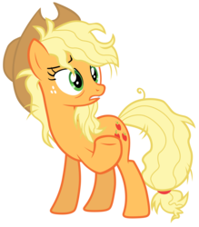 Size: 7000x8000 | Tagged: safe, artist:tardifice, applejack, earth pony, pony, fame and misfortune, g4, absurd resolution, cowboy hat, female, hat, simple background, solo, stetson, transparent background, vector