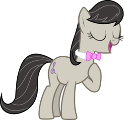Size: 10000x9726 | Tagged: safe, artist:floppychiptunes, octavia melody, earth pony, pony, g4, .svg available, absurd resolution, female, mare, simple background, singing, solo, transparent background, vector