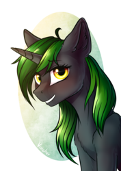 Size: 2894x4093 | Tagged: safe, artist:vincher, oc, oc only, pony, bust, simple background, solo, transparent background