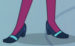 Size: 285x175 | Tagged: safe, screencap, principal abacus cinch, equestria girls, g4, my little pony equestria girls: friendship games, clothes, cropped, legs, pictures of legs, shoes