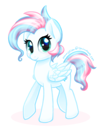 Size: 436x534 | Tagged: safe, artist:tooneyfish, oc, oc only, simple background, solo, transparent background