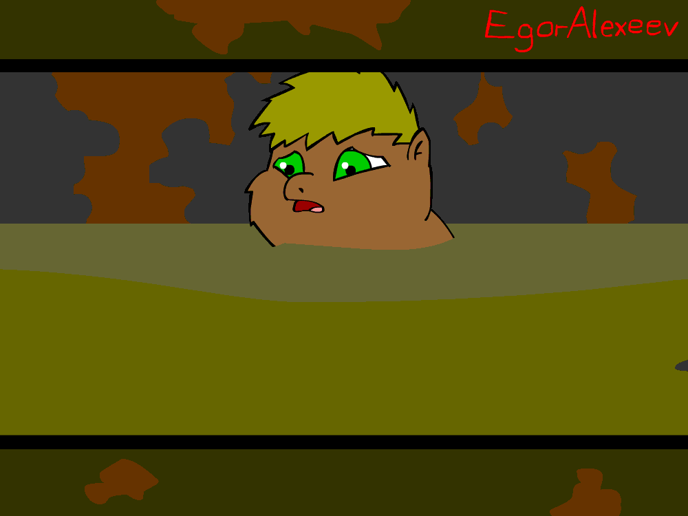 Flushed Down (Art by EgorAlexeev)(Story by Dyldex) Fluffy Text Self