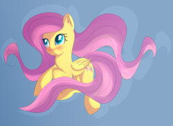 Size: 4746x3472 | Tagged: safe, artist:brok-enwings, fluttershy, pegasus, pony, g4, absurd resolution, blushing, cute, female, mare, shyabetes, simple background, smiling, solo