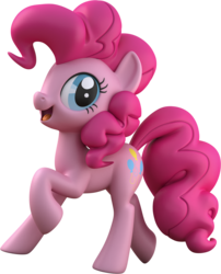 Size: 3726x4610 | Tagged: safe, artist:andrew hickinbottom, pinkie pie, pony, g4, my little pony: the movie, 3d, female, simple background, solo, transparent background
