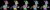 Size: 5000x1000 | Tagged: safe, artist:sketchmcreations, color edit, edit, tymbal, changedling, changeling, g4, to change a changeling, clothes, colored, flower, flower in hair, glasses, headband, hippieling, hue, lidded eyes, palette swap, raised hoof, recolor, simple background, vector