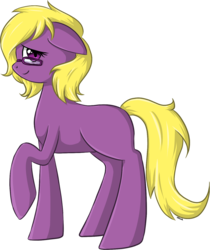 Size: 1209x1436 | Tagged: safe, artist:violentdreamsofmine, oc, oc only, earth pony, pony, female, floppy ears, glasses, mare, raised hoof, simple background, solo, transparent background