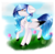 Size: 2962x2879 | Tagged: safe, artist:doux-ameri, oc, oc only, oc:marie pixel, pegasus, pony, female, glasses, high res, mare, solo