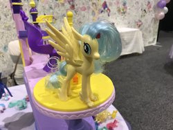 Size: 1200x900 | Tagged: safe, princess skystar, classical hippogriff, hippogriff, g4, my little pony: the movie, brushable, female, hascon, irl, merchandise, photo, toy