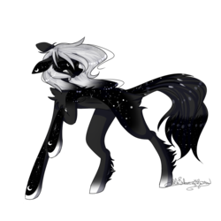 Size: 1000x1000 | Tagged: safe, artist:ohflaming-rainbow, oc, oc only, earth pony, pony, black sclera, simple background, solo, transparent background