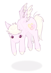 Size: 1400x2000 | Tagged: safe, artist:reverseau, oc, oc only, oc:sugarpop, pegasus, pony, flying, looking at you, male, simple background, solo, stallion, transparent background, unshorn fetlocks