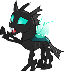 Size: 2748x3000 | Tagged: safe, artist:chainchomp2, thorax, changeling, g4, to where and back again, .svg available, high res, male, simple background, solo, transparent background, vector