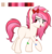 Size: 2135x2231 | Tagged: safe, artist:elskafox, oc, oc only, oc:tourniquet, pony, unicorn, bandage, high res, reference sheet, solo