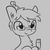 Size: 3000x3000 | Tagged: safe, artist:tjpones, oc, oc only, oc:tjpones, earth pony, pony, alcohol, black and white, bust, champagne, ear fluff, glasses, grayscale, happy new year, happy new year 2018, hat, high res, holiday, hoof hold, male, monochrome, new year, party hat, solo, stallion, wine
