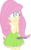 Size: 1600x2612 | Tagged: safe, artist:jucamovi1992, fluttershy, equestria girls, g4, clothes, female, fluttershy's skirt, funny face, scared, simple background, skirt, solo, transparent background, vector