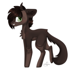 Size: 2000x2000 | Tagged: safe, artist:candycrusher3000, oc, oc only, pony, chest fluff, high res, simple background, solo, transparent background