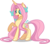 Size: 5000x4382 | Tagged: safe, artist:orin331, fluttershy, pony, unicorn, g4, absurd resolution, female, fluttershy (g5 concept leak), g5 concept leak style, g5 concept leaks, mare, raised hoof, simple background, solo, transparent background, unicorn fluttershy, vector