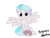 Size: 1600x1200 | Tagged: safe, artist:pegasusspectra, derpibooru exclusive, oc, oc only, oc:pegasus spectra, pegasus, pony, :3, looking at you, meme, simple background, sitting, sitting catface meme, solo, transparent background