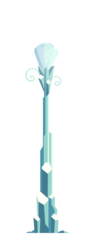 Size: 546x1462 | Tagged: safe, artist:misteraibo, crystal, crystal empire, lamppost, no pony, resource, simple background, transparent background, vector