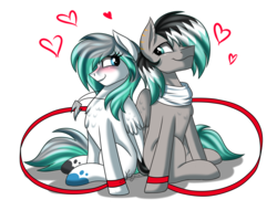 Size: 2500x2000 | Tagged: safe, artist:jack-pie, oc, oc only, pony, commission, female, heart, high res, male, oc x oc, shipping, simple background, straight, transparent background