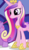 Size: 378x660 | Tagged: safe, screencap, princess cadance, twilight sparkle, alicorn, pony, g4, my little pony: friendship is magic, princess spike, cropped, female, mare, solo