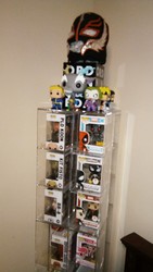 Size: 1872x3328 | Tagged: safe, discord, g4, collection, funko, irl, photo, shelf, toy