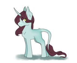 Size: 1024x843 | Tagged: safe, artist:uniquecolorchaos, oc, oc only, pony, unicorn, female, mare, simple background, solo, transparent background