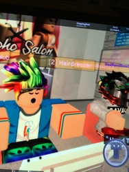 Size: 4032x3024 | Tagged: safe, rainbow dash, g4, boho salon, ranks, roblox, username, yawn