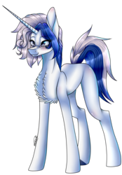 Size: 2269x3266 | Tagged: safe, artist:zen-ex, oc, oc only, pony, unicorn, chest fluff, female, high res, mare, simple background, solo, transparent background