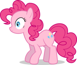 Size: 7000x5909 | Tagged: safe, artist:luckreza8, pinkie pie, pony, g4, .svg available, absurd resolution, female, simple background, solo, transparent background, vector