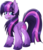 Size: 1130x1304 | Tagged: safe, artist:shad0w-galaxy, twilight sparkle, earth pony, pony, g4, blushing, cheek fluff, discussion in the comments, ear fluff, earth pony twilight, fangs, female, fluffy, g5 concept leak style, g5 concept leaks, leg fluff, looking at you, mare, open mouth, shoulder fluff, simple background, smiling, smirk, solo, transparent background, twilight sparkle (g5 concept leak), unshorn fetlocks