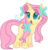 Size: 2100x2200 | Tagged: safe, artist:alex-yt, fluttershy, pony, g4, female, fluttershy (g5 concept leak), g5 concept leak style, g5 concept leaks, heart eyes, high res, simple background, solo, transparent background, unicorn fluttershy, wingding eyes