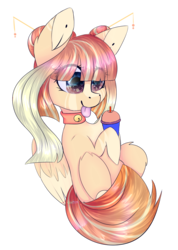 Size: 855x1203 | Tagged: safe, artist:ohsushime, oc, oc only, oc:lyshuu, pegasus, pony, female, mare, simple background, solo, starry eyes, tongue out, transparent background, wingding eyes