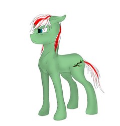 Size: 804x840 | Tagged: safe, oc, oc only, oc:green glaze, earth pony, pony, fallout equestria, fallout equestria: vivat littlepip, cyrillic, fanfic, fanfic art