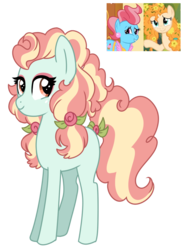 Size: 739x1000 | Tagged: safe, artist:pandemiamichi, cup cake, pear butter, oc, oc only, earth pony, pony, g4, eyeshadow, female, infidelity, lesbian, magical lesbian spawn, makeup, mare, offspring, parent:cup cake, parent:pear butter, parents:buttercake, ship:buttercake, shipping, simple background, solo, transparent background
