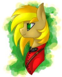 Size: 400x500 | Tagged: safe, artist:blocksy-art, oc, oc only, pony, bust, clothes, male, portrait, royal canadian mounted police, solo, stallion, uniform