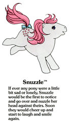 Size: 550x1000 | Tagged: safe, snuzzle, g1, official, g1 backstory, my little pony fact file