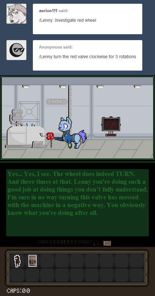 #1630828 - safe, fallout equestria, cyoa, fallout, lk10lenny - Derpibooru