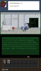 Size: 500x849 | Tagged: safe, artist:lk10lenny, fallout equestria, cyoa, fallout, lk10lenny, pixel art