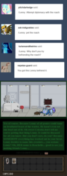 Size: 500x1311 | Tagged: safe, artist:lk10lenny, fallout equestria, cyoa, fallout, lk10lenny, pixel art, roachelle