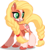 Size: 5000x5582 | Tagged: safe, artist:orin331, applejack, earth pony, pony, g4, absurd resolution, applejack (g5 concept leak), blaze (coat marking), braid, braided tail, coat markings, colored hooves, facial markings, female, freckles, g5 concept leak style, g5 concept leaks, simple background, socks (coat markings), solo, transparent background, vector