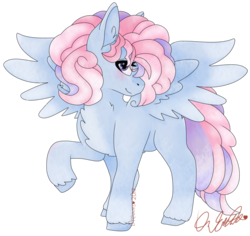 Size: 1024x967 | Tagged: safe, artist:dreamcreationsink, oc, oc only, oc:dream orchid, pegasus, pony, female, mare, simple background, solo, transparent background