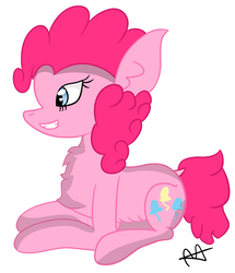 Size: 1102x1282 | Tagged: safe, artist:adamanimationz, pinkie pie, earth pony, pony, g4, female, learning to draw, lying down, side view, simple background, solo, white background