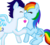 Size: 4543x4081 | Tagged: safe, artist:delphina34, artist:stockingstreams, edit, rainbow dash, soarin', pony, g4, absurd resolution, colored, female, heart, male, ship:soarindash, shipping, simple background, straight, transparent background