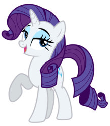 Size: 6273x7200 | Tagged: safe, artist:estories, rarity, pony, unicorn, g4, absurd resolution, female, raised hoof, simple background, solo, transparent background, vector