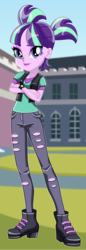 Size: 408x1190 | Tagged: safe, starlight glimmer, equestria girls, equestria girls specials, g4, my little pony equestria girls: mirror magic, alternate hairstyle, female, solo, starsue