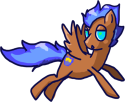 Size: 981x799 | Tagged: safe, artist:tacomaster, oc, oc only, oc:nimble wing, pegasus, pony, looking back, looking over shoulder, male, simple background, solo, spread wings, transparent background, wings