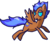 Size: 981x799 | Tagged: safe, artist:tacomaster, oc, oc only, oc:nimble wing, pegasus, pony, looking back, looking over shoulder, male, simple background, solo, spread wings, transparent background, wings