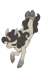 Size: 640x1136 | Tagged: safe, artist:laps-sp, oc, oc only, pony, unicorn, female, mare, simple background, solo, transparent background, underhoof