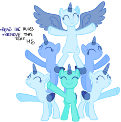 Size: 1155x1165 | Tagged: safe, artist:melodysweetheart, oc, oc only, g4, base, horn, simple background, solo, transparent background, transparent horn, transparent wings, wings